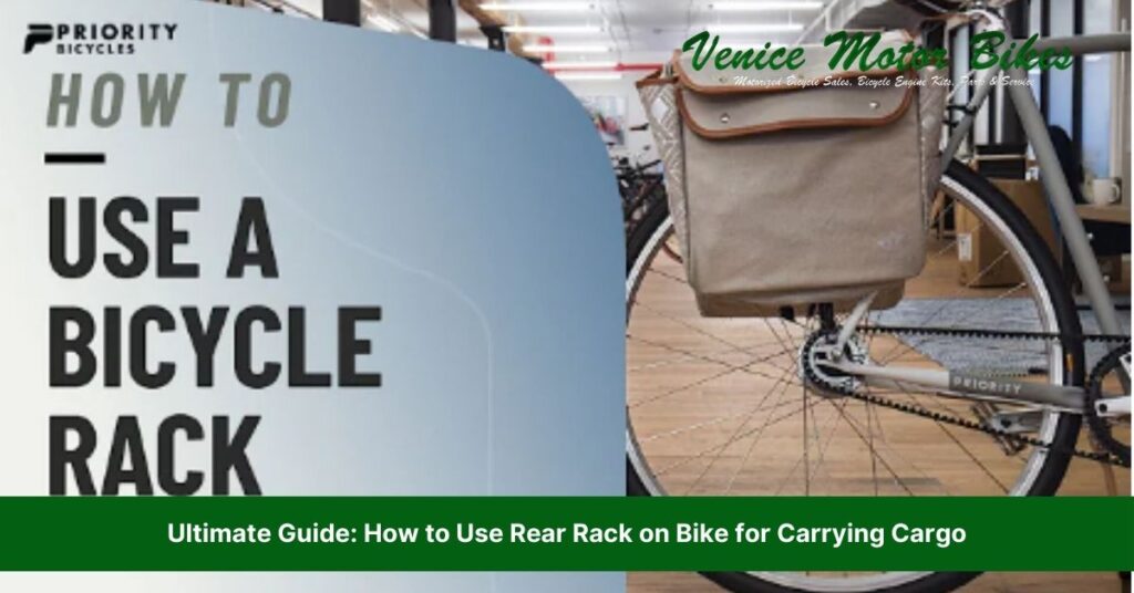 how to use rear rack on bike